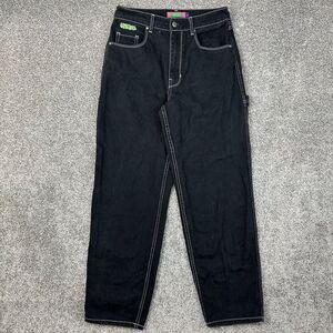 Empyre‎ Tori Carpenter Jeans Womens 8 Black Baggy Skater High Rise Y2K Grunge